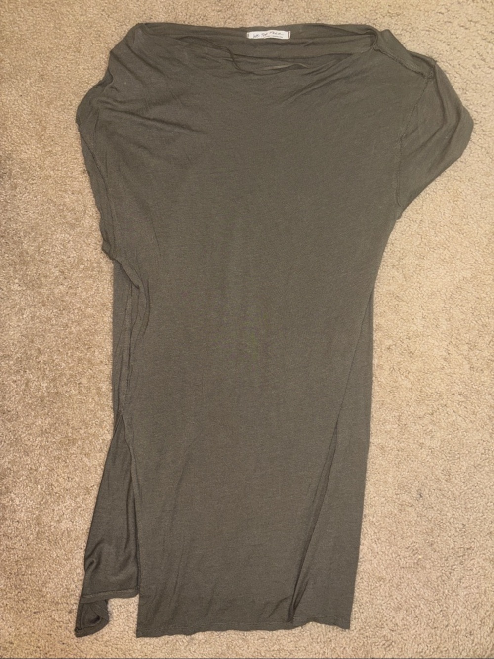 Olive Green Lightweight Tunic dress